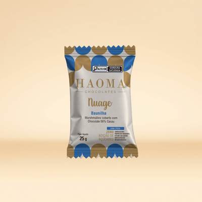 CHOCOLATE 56% CACAU E BAUNILHA