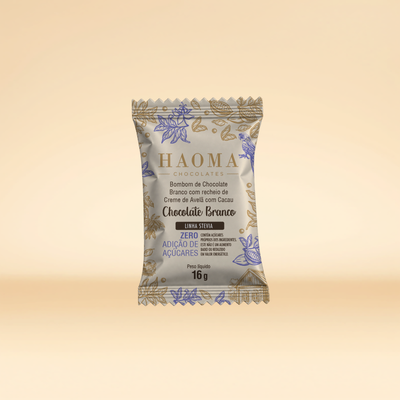 CHOCOLATE BRANCO E AVELÃ