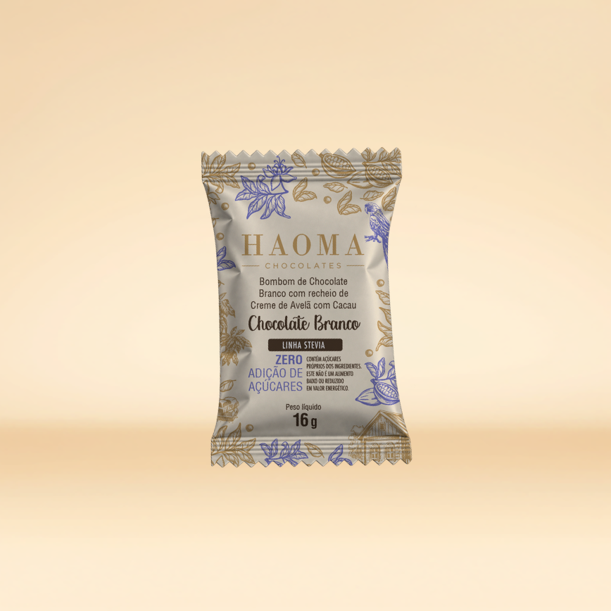 Bombom Chocolate Branco Unitário