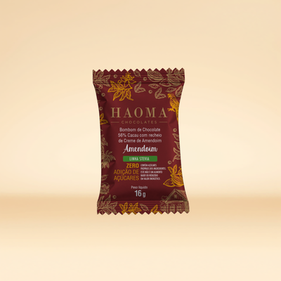 CHOCOLATE 56% CACAU E AMENDOIM