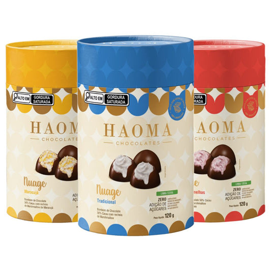 KIT 3 LATAS  NUAGE LINHA STEVIA