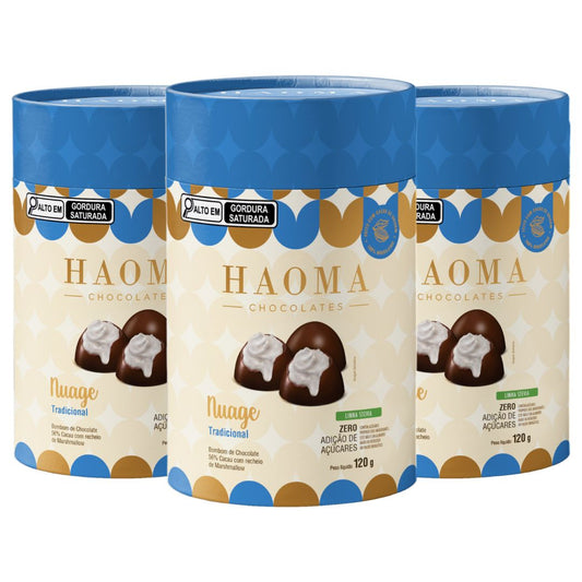 KIT 3 LATAS NUAGE TRADICIONAL LINHA STEVIA