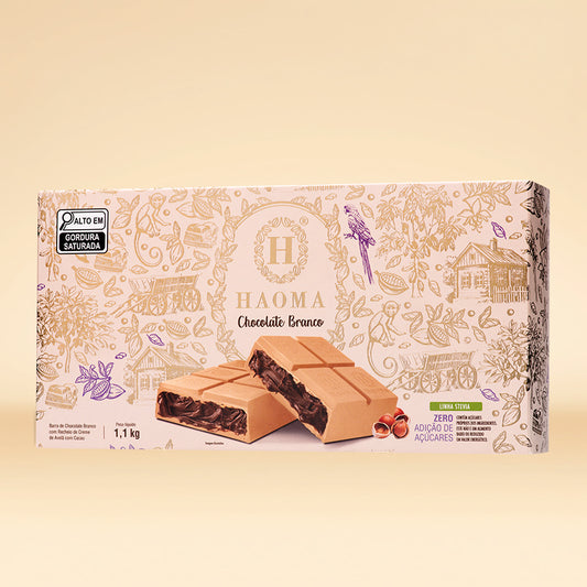 Barra Chocolate Branco 1,1kg