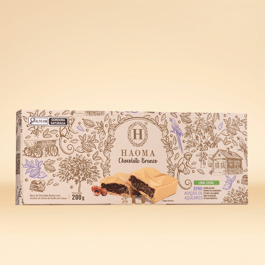 Barra Chocolate Branco 200g