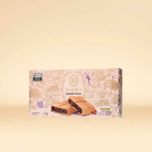 Barra Chocolate Branco 1,1kg