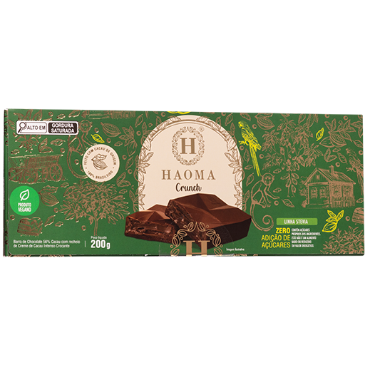 Barra Crunch 200g | Linha Stevia