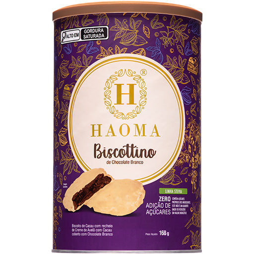 Biscottino Chocolate Branco | Linha Stevia