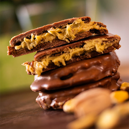 Promo Box Biscottino Pistache com Chocolate ao Leite | Linha Stevia