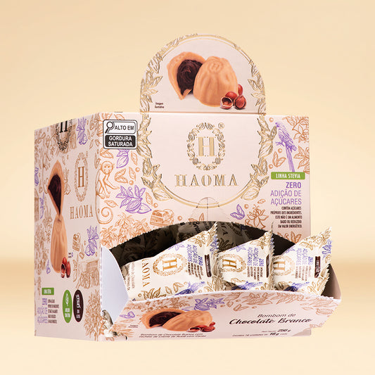 Bombom Chocolate Branco Box