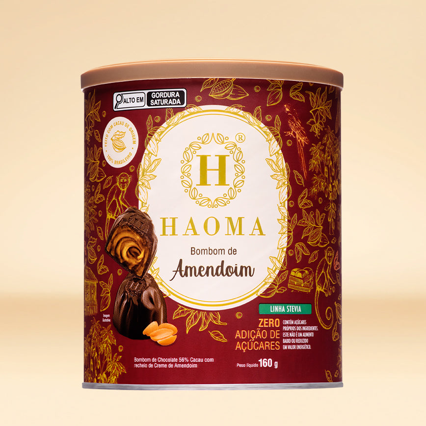 Bombom Amendoim Lata