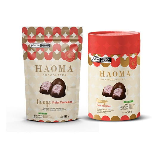 KIT 2 NUAGE FRUTAS VERMELHAS LINHA STEVIA