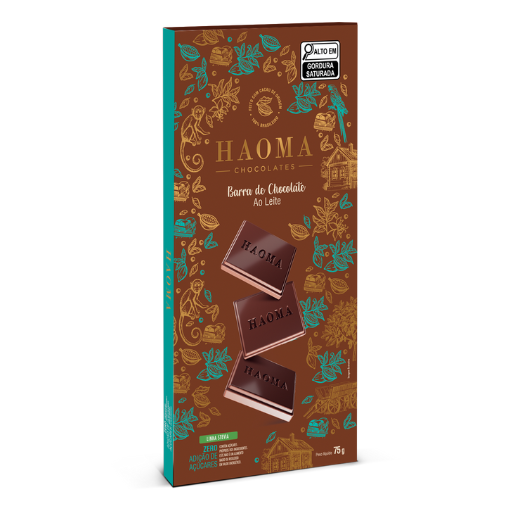 Barra Chocolate ao Leite | Linha Stevia - 75g