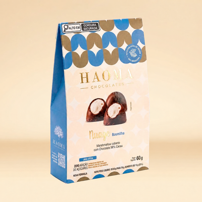 CHOCOLATE 56% CACAU E BAUNILHA