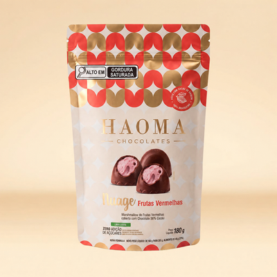 CHOCOLATE 56% CACAU E FRUTAS VERMELHAS