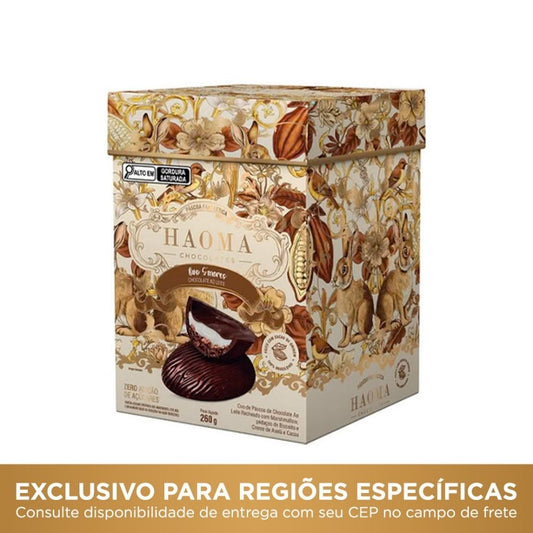 Ovo S'mores de Chocolate ao Leite com Recheio de Nuage 260g