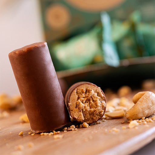 Paçoca Castanha-de-caju e Coco Box