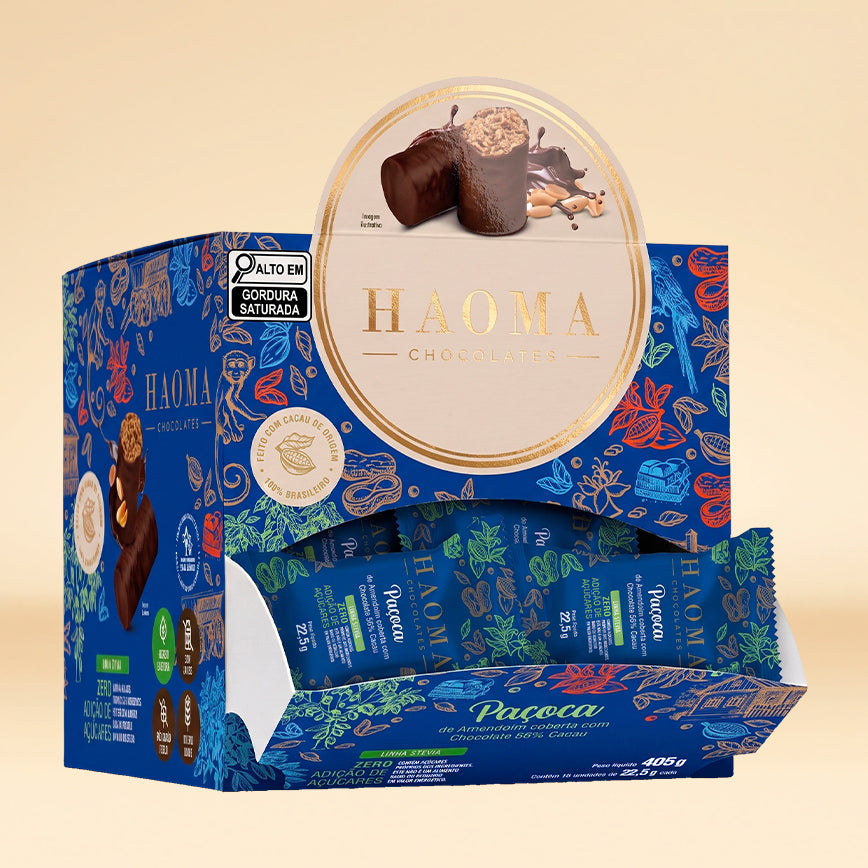 Paçoca 56% Cacau Box